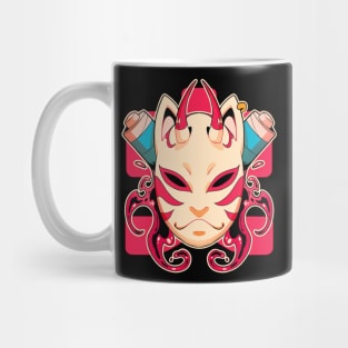 japanese mask Mug